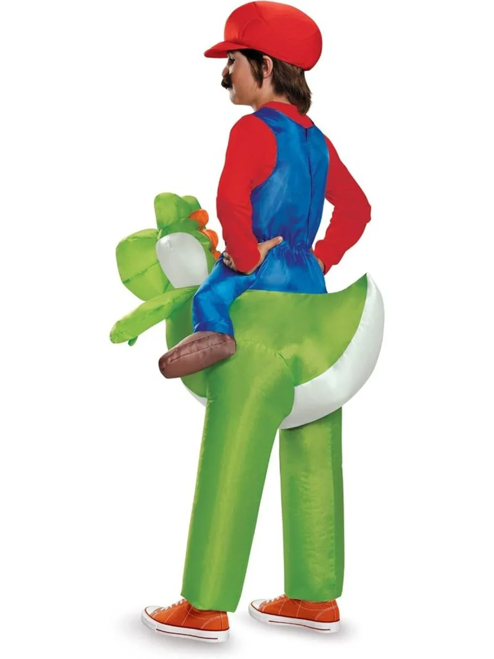 Inflatable Mario Riding Yoshi Costume for Kids - Fun, Officially Licensed Outfit